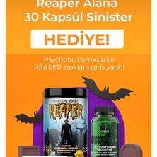 Grimlabs Reaper Preworkout  Sinister Testo Booster 30 Kapsül