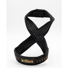 Nk Spor 1 Çift Figure 8 Deadlift Straps - Ağır Sağlam Fitness Bilekliği - Powerlifting 8 Loop Çelik Kavrama Kayışı (Çift)-8 Şekilli Deadlift Bilek Kayışı - Profesyonel Halter ve Fitness Askısı