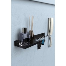 Özgürce Modern 4 Kancalı Metal Duvar Askısı, Şık ve Fonksiyonel Dekorasyon