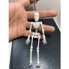 Özgürce Hareketli Eklemli Iskelet Anahtarlık, Eğlenceli ve Dekoratif Aksesuar