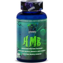 Grimlabs Hmb 60 Kapsül 1000 Mg - 60 Servis Aromasız Kapsül İçerik Bilgisi ile Üretildi