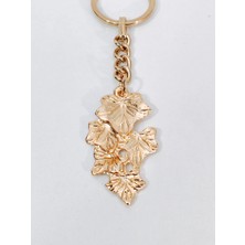 Moncuk Design Deniz Yıldızı ve Mistik Göz Detaylı Gold Metal Anahtarlık & Çanta Aksesuarı