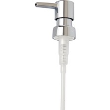 Teknotrust Köşeli Gümüş Sıvı Sabunluk Yedek Pompa, Şık ve Kullanışlı Tasarım