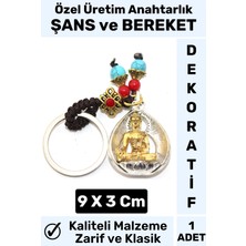 Özgürce El Yapımı Yüksek Kaliteli Şans ve Bereket Anahtarlığı