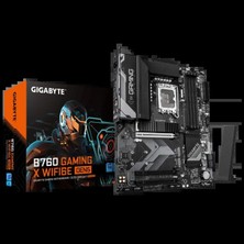 Gigabyte Gıgabyte B760 Gamıng x WIFI6E Gen5 B760 Soket 1700