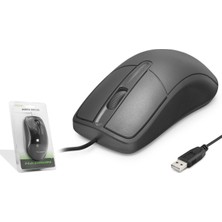 Epilons Usb Kablolu Optik Mouse - Siyah HDX3261