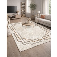 Lioara Home Modern Dijital Baskı Halı |  Yıkanabilir Kaymaz Taban Salon & Yatak Odası Halısı