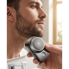 MiraLive USB Mini Tıraş Makinesi Şarjlı Taşınabilir Sıfır Sakal Makinesi Ipx6