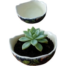 Özgürce El Yapımı Retro Saksı ve Anahtarlık Seti, Dekoratif Organizer (2'li)