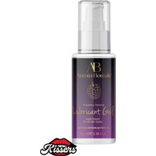 Kissers Su Bazlı Kokusuz Ahududu Tatlandırılmış Cilt Dostu Kayganlaştırıcı 100 ml