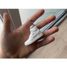 Özgürce 3D Baskı Jordan Air Anahtarlık Dekoratif Obje, Şık ve Renkli Tasarım