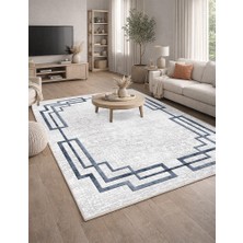 Lioara Home Modern Dijital Baskı Halı |  Yıkanabilir Kaymaz Taban Salon & Yatak Odası Halısı