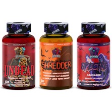 Grimlabs Xxl Yağ Yakıcı Set  - Shredder & Undead & Spectre 60 Kapsül