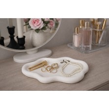 Özgürce Şık Dekoratif Takı ve Anahtarlık Tepsisi, Modern Catchall Tray