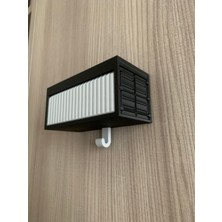 Özgürce Renkli Metal Garaj Anahtarlığı, Koleksiyon ve Hediye Için Harika Seçenek