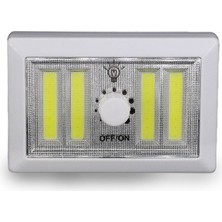 LTG Nova 4 Ledli Pilli LED Lamba Güç Ayarlı LED Portatif Lamba LED Işık - Mıknatıslı Yapışkanlı