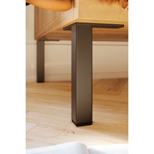 Beasym Metal Mobilya Ayağı 15CM Tekli Mobilya, Dolap, Koltuk, Kanepe, Tv Ünitesi Ayağı