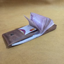 Cg Deri Sevdiklerinize Kişiye Özel Hakiki Deri El Yapımı  Cüzdan Tiena Taba