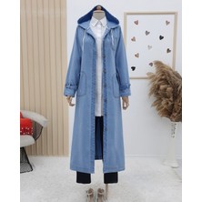 Moda Morfo Katlama Cep Kot Kap -Mavi