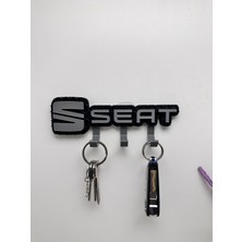 Özgürce 3D Baskı Dekoratif Seat Logo Model Anahtar Askısı, Şık ve Dayanıklı Tasarım