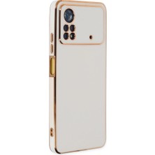 Sb Shopping Po X4 5g Kılıf Volet - Beyaz