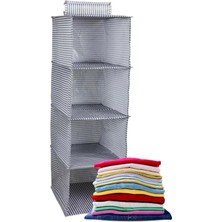 LTG Nova 4 Gözlü Dolap Organizer Zebra Model