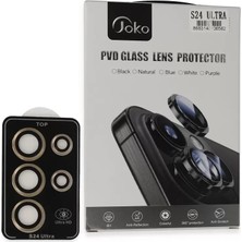 LTG Nova Galaxy S24 Pvd Metal Kamera Lens - Gold