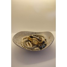 Özgürce Gold Efektli Anahtarlık ve Takı Saklama Kabı, 15X10 Cm, 3D Sert Plastik