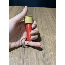 Özgürce 3D Baskı Pla Dekoratif Av Fi̇şeği Anahtarlık Koleksiyon Hedi̇yelik