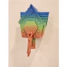 Özgürce Şık ve Fonksiyonel Dekoratif Anahtarlık Askılığı, Organize ve Tarzınızı Yansıtın