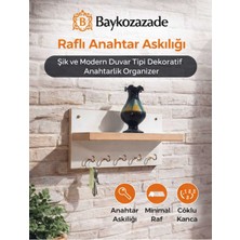 Özgürce Çok Fonksiyonlu Anahtar Askılığı, Pratik ve Şık Tasarım