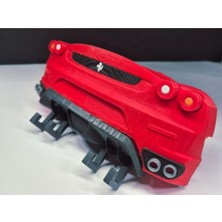 Özgürce Ferrari F430 Tasarımlı Dekoratif Duvar Askısı ve Anahtarlık Seti