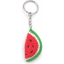 Özgürce El Yapımı Örgü Anahtarlık, Amigurumi Çanta ve Süs, Renkli ve Sevimli