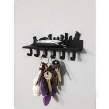 Özgürce Yüzüklerin Efendisi Temalı Anahtar Askısı ve Anahtarlık Seti