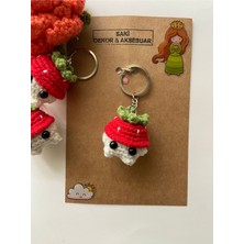 Özgürce Renkli ve Sevimli El Yapımı Amigurumi Anahtarlık, Şık ve Kullanışlı Aksesuar