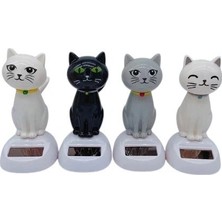Colezium Güneş Enerjili Solar Sallanan Kedi