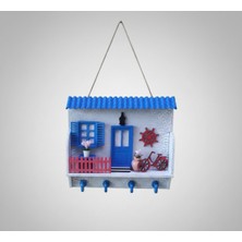 Özgürce Renkli ve Şık Kapı Süsü ile Anahtarlık Seti, Evinizde Neşe Katın