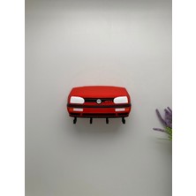 Özgürce 3D Baskı Golf Mk3 Model Anahtar Askılığı, Dekoratif ve Şık Tasarım