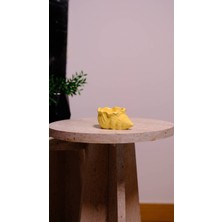 Özgürce Deniz Kabuğu Dekoratif Tabak, Takı, Anahtarlık ve Mumluk Için Şık Ev Aksesuarı