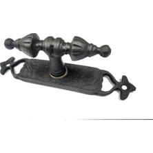 LTG Nova Antika Tarz Dekoratif Pirinç Burma Pencere Kolu - 152X32 Mm, Oksit