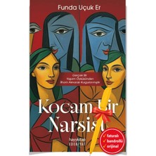 Hayy Kitap Alfa Kalem+ Kocam Bir Narsist (Funda Uçuk Er) Yeni Roman Öykü Kitap