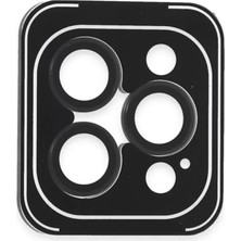 LTG Nova Iphone 16 Pvd Metal Kamera Lens - Siyah