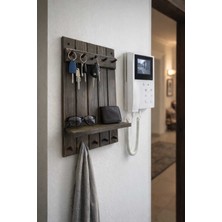 Özgürce Şık Ahşap Anahtarlık, Dayanıklı ve Hafif Tasarım