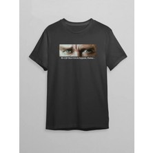 Efnaz Style 10 Kasım Unisex Atatürk Baskılı T-Shirt - Siyah