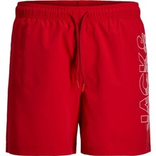 Jack & Jones Jpstmauı Wave Logo Swım Shorts Reg Sn Erkek Deniz Şortu 12291391