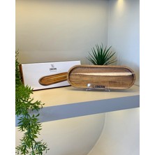 Özgürce Çok Amaçlı Akasya Tepsi 29X10,5CM — Sunum ve Servis Için Ideal
