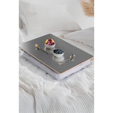 Özgürce Yastıklı Dizüstü Çalışma Tepsisi, Konforlu Laptop ve Kahvaltı Destekli