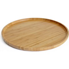 Özgürce Şık Daire Tasarımlı Cappuccino Tepsi, Zarif ve Fonksiyonel Tasarım