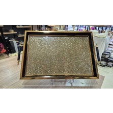 Özgürce Şık ve Kullanışlı Simli Tepsi, Ev ve Dekorasyon Için Ideal Seçim