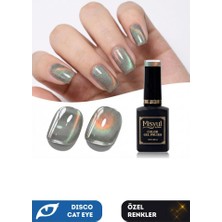 Misyul Uv LED Kalıcı Oje Nail Art 15 ml Dynamic Disco Cat Eye DC11